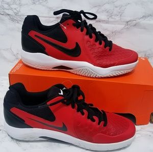 NEW Nike air max red/black/white shoes